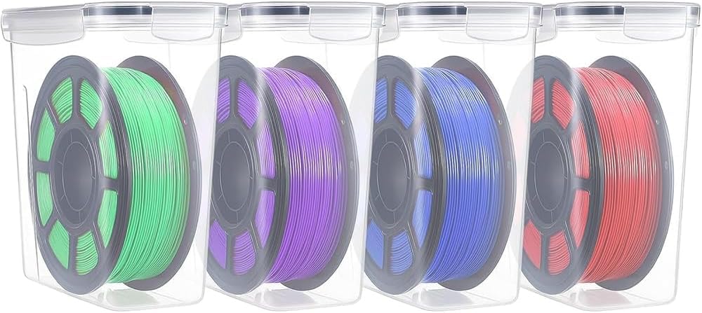 Amazon.co.jp: 4.0L（約22.9×20.3×7.6cm） フィラメント収納ボックス 4